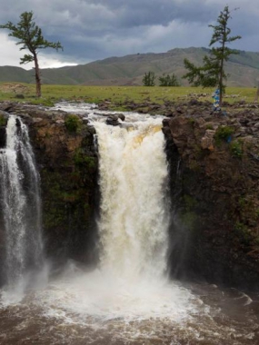Orkhon waterfall